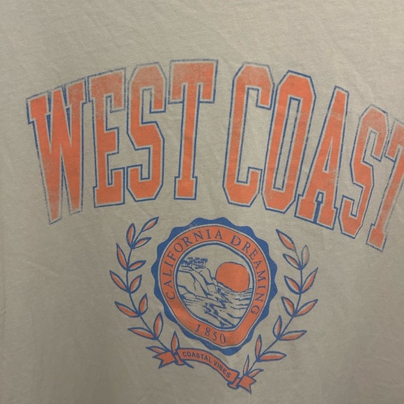 Off-White Tshirt with West Coast, California Dreaming Logo, Sz 3XL - Picture 2 of 6